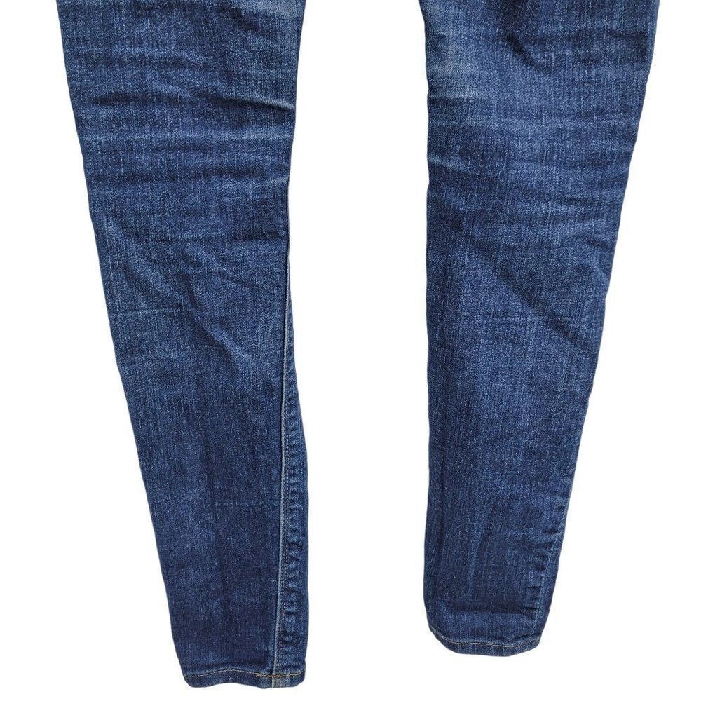 Y2K Hudson Krista Low Rise Jeans Sz 26 Indie Sleaze Streetwear Super‎ Skinny - Picture 9 of 13